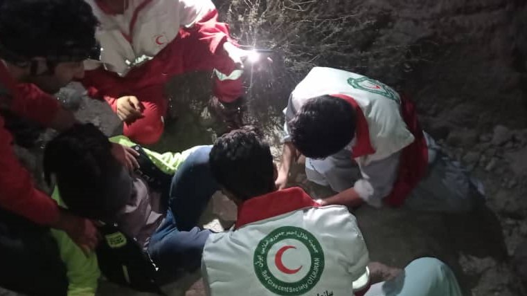 امدادرسانی هلال احمر سیستان و بلوچستان به دو حادثه